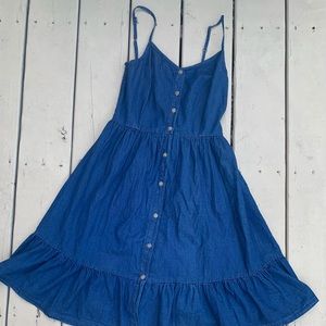 Denim Swing Summer Dress